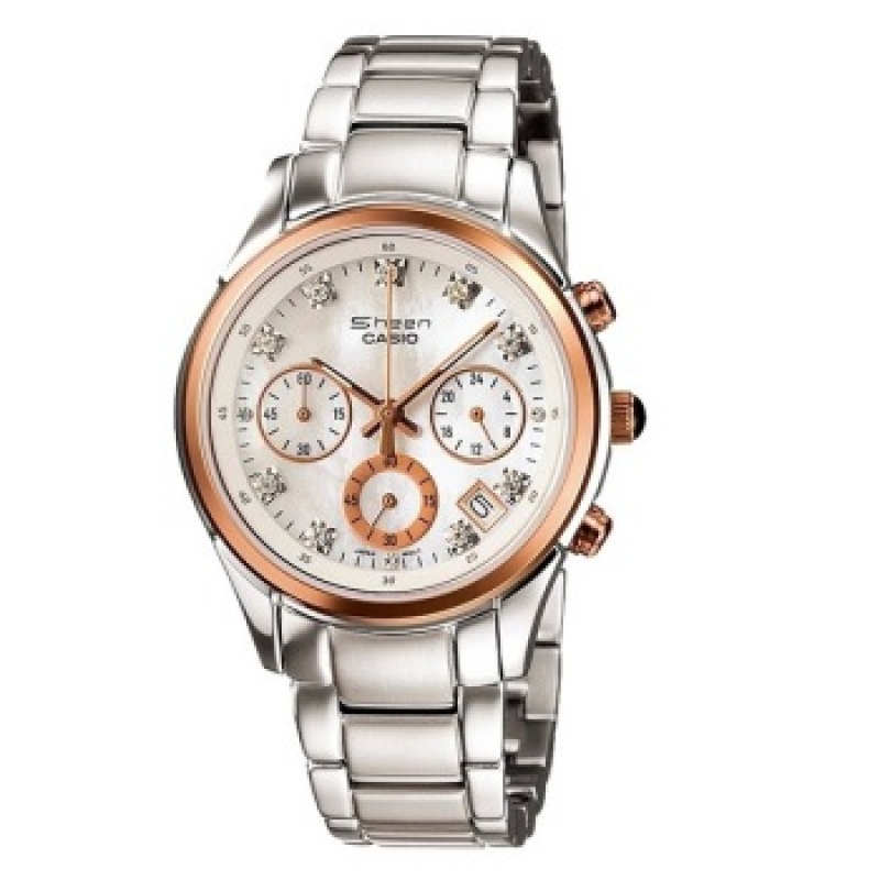 卡西欧(casio)手表 sheen系列时尚石英女表