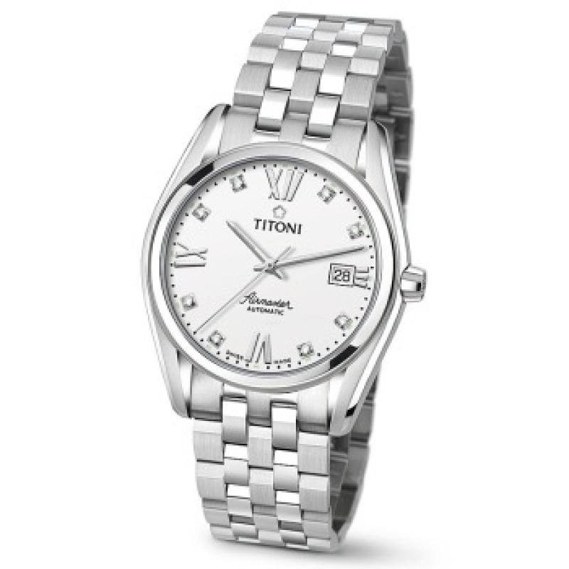 梅花(titoni)手表 空霸airmaster系列机械情侣表男表