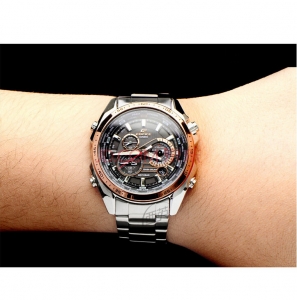 卡西欧(casio) eqs-500系列太阳能石英钢带男表,月供低至55.45元