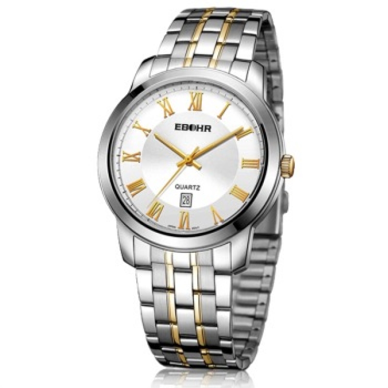 进口货自营依波(ebohr)手表 时代元素系列 石英情侣表