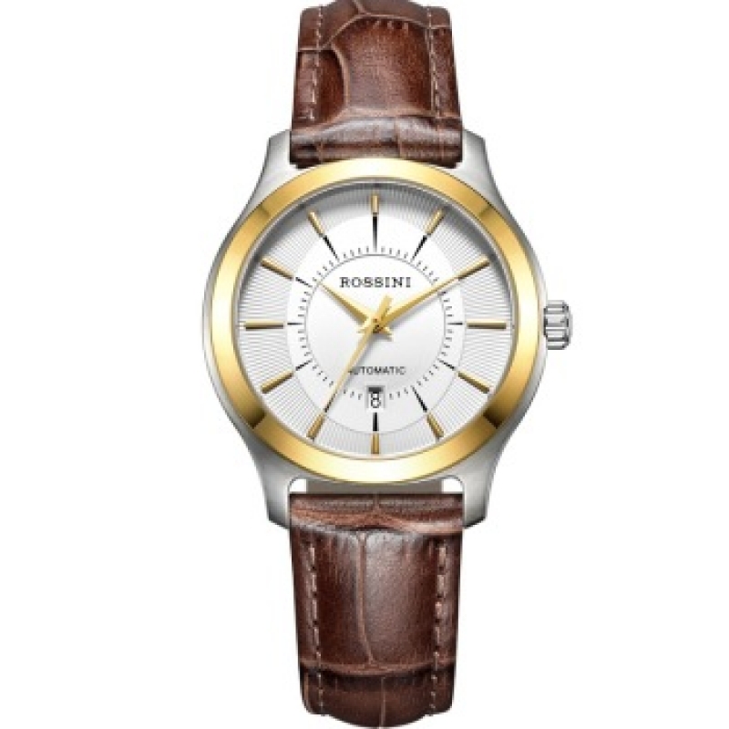 进口货自营罗西尼(rossini)手表 雅尊商务系列 机械女表